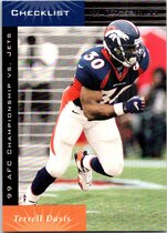 1999 Donruss Base Set #193 Terrell Davis