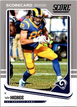 2018 Score Scorecard #174 Tyler Higbee
