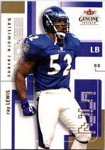 2003 Fleer Genuine Insider #49 Ray Lewis