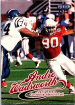 1999 Ultra Base Set #156 Andre Wadsworth