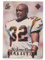 1998 Collectors Edge First Place 50-Point #43 Ki-Jana Carter