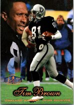1998 Flair Showcase Row 2 Style #53 Tim Brown