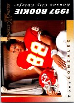 1997 Pinnacle X-Press #117 Tony Gonzalez