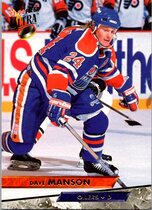 1993 Ultra Base Set #93 Dave Manson