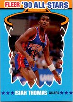 1990 Fleer All Stars #6 Isiah Thomas