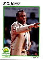 1991 NBA Hoops Base Set #245 K.C. Jones