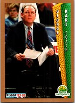 1992 Fleer Base Set #212 George Karl