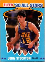 1990 Fleer All Stars #9 John Stockton