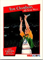 1991 NBA Hoops Slam Dunk & All-Star #8 Tom Chambers