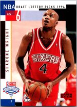 1994 Upper Deck Draft Trade #D6 Sharone Wright