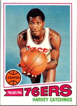 1977 Topps Base Set (Grey Stock Back) #81 Harvey Catchings