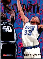 1995 NBA Hoops Block Party #6 Brain Grant