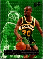 1995 Ultra Double Trouble #7 Gary Payton