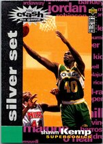 1995 Upper Deck Collectors Choice Crash the Game Scoring Silver Redemption #C21 Shawn Kemp