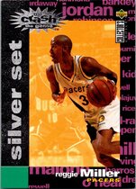 1995 Upper Deck Collectors Choice Crash the Game Scoring Silver Redemption #C24 Reggie Miller