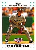 2007 Topps Opening Day #58 Miguel Cabrera