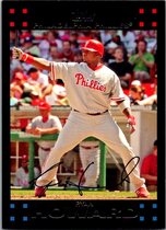 2007 Topps Red Letters Series 1 #330 Ryan Howard