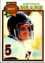 1979 Topps Base Set #92 Gary Fencik