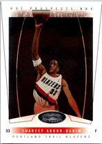 2004 Fleer Hoops Hot Prospects #29 Shareef Abdur-Rahim