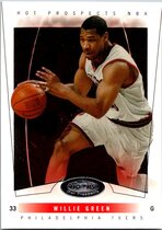 2004 Fleer Hoops Hot Prospects #30 Willie Green