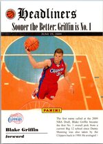 2009 Panini Headliners #10 Blake Griffin