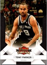 2009 Panini Threads #19 Tony Parker
