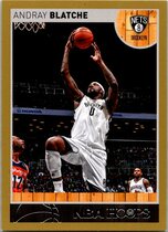 2013 Panini Hoops Gold #142 Andray Blatche