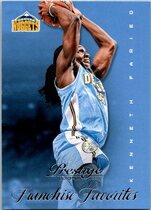 2013 Panini Prestige Franchise Favorites #8 Kenneth Faried