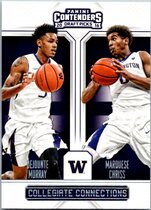 2016 Panini Contenders Draft Picks Collegiate Connections #2 Dejounte Murray|Marquese Chriss