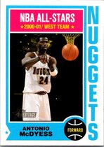 2001 Topps Heritage #64 Antonio McDyess