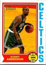 2001 Topps Heritage #242 Kenny Anderson