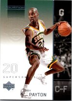 2002 Upper Deck Ovation #78 Gary Payton