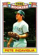 1987 Topps Rookies #6 Pete Incaviglia