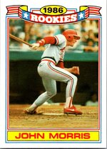 1987 Topps Rookies #10 John Morris