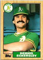 1987 Topps Traded #31T Dennis Eckersley