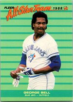 1988 Fleer All Stars #5 George Bell