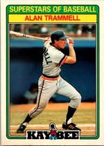 1988 Topps Kay-Bee Superstars of Baseball #31 Alan Trammell