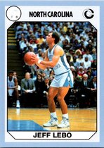 1990 Collegiate Collection North Carolina #74 Jeff Lebo