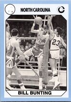 1990 Collegiate Collection North Carolina #136 Bill Bunting