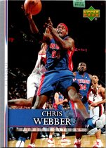 2007 Upper Deck First Edition #130 Chris Webber