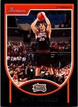 2007 Bowman Base Set #54 Kyle Korver