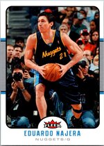 2006 Fleer Base Set #47 Eduardo Najera