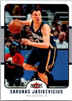 2006 Fleer Base Set #72 Sarunas Jasikevicius