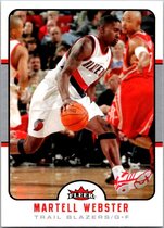 2006 Fleer Base Set #163 Martell Webster