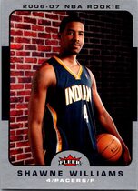 2006 Fleer Base Set #233 Shawne Williams