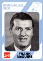 1989 Collegiate Collection North Carolina #99 Frank Mcguire