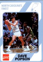 1989 Collegiate Collection North Carolina #153 Dave Popson