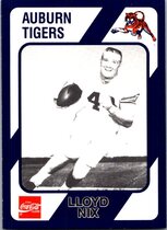 1989 Collegiate Collection Auburn Coke 580 #454 Lloyd Nix