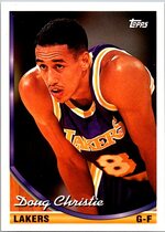 1993 Topps Base Set #212 Doug Christie