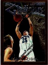 1996 Finest Base Set #47 George Zidek